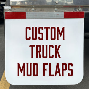 custom truck mud flaps