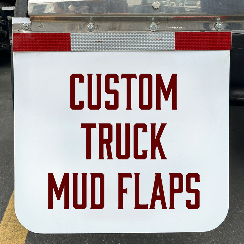 Custom Semi-Truck, Trailer, Box Truck, Work Truck Mud Flaps