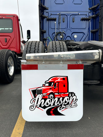 custom truck mud flaps