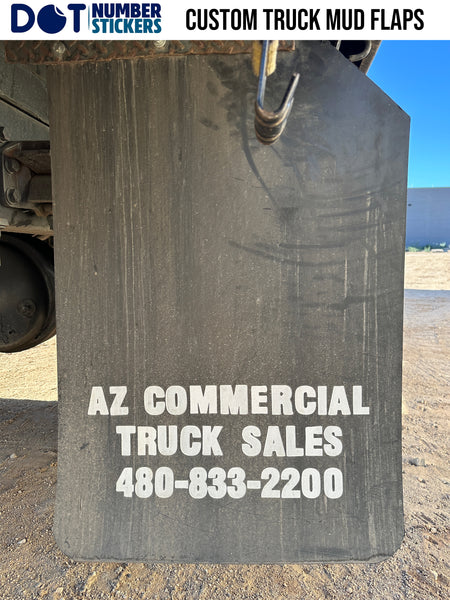 custom truck mud flaps