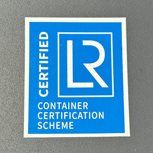 Certified LR Container Certification Scheme Label Decal Sticker for Shipping Containers