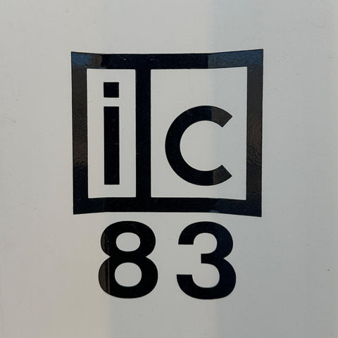 iC Container Number Label Decal Sticker for Shipping Containers