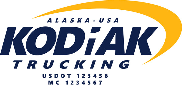  Truck Door Decal with USDOT & MC